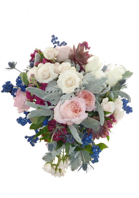 Blue Berry Delight Wedding Bouquet