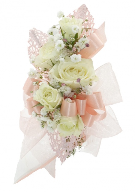 Blush Sweetheart Rose Corsage