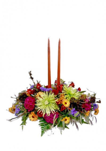 Bountiful Colors Centerpiece