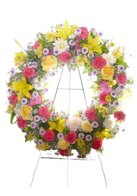 Bright Memories Wreath Easel