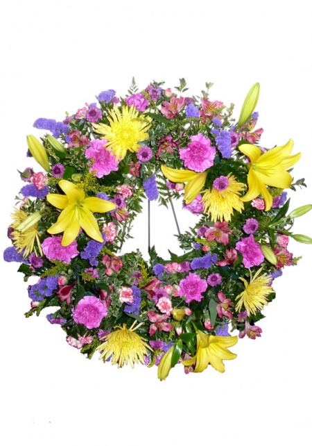 Bright Sentiments Wreath Easel