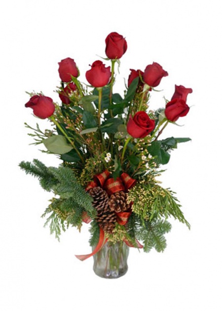 Christmas Classic Dozen Roses