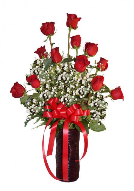 A Classic Dozen Red Roses