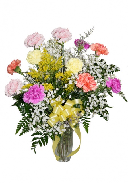 Colorful Carnation Bouquet