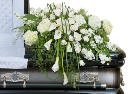 Elegant Love Casket Piece