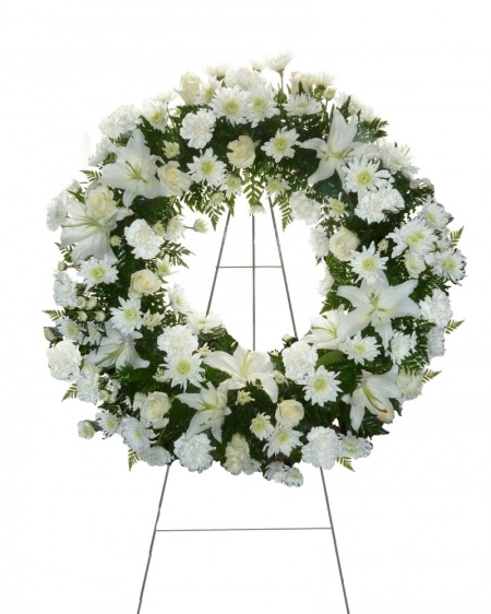 Elegant White Wreath