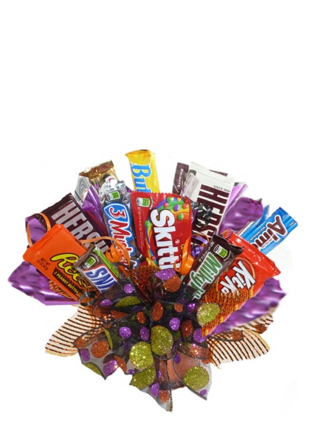 Halloween Candy Bar Bouquet