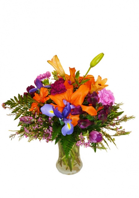 Molalla's Wild Iris Bouquet