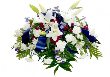 Patriotic Casket Spray