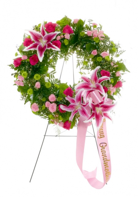 Pink Serenity Wreath