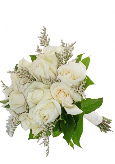 Pure White Delight Bridal Bouquet