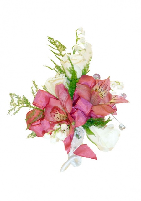 Rose and Alstromeria Corsage