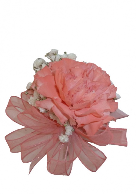 Salmon Carnation Corsage