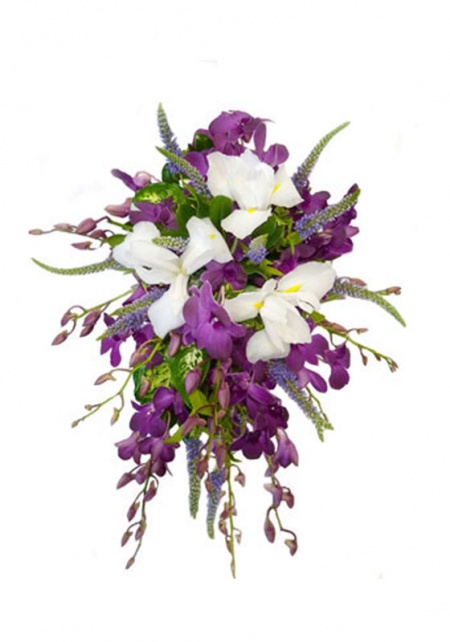 Simply Orchid Bridal Bouquet