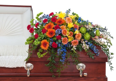 Treasured Celebration Casket Piece