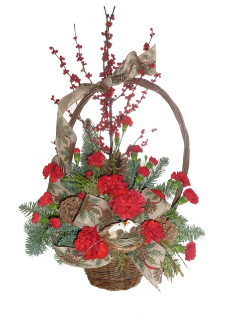 Woodland Basket Bouquet