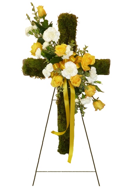 Yellow Rose Holy Cross