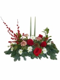 Boughs Of Holly Centerpiece