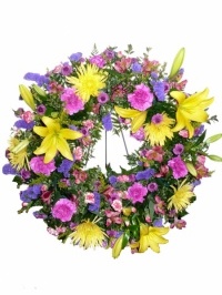 Bright Sentiments Wreath Easel