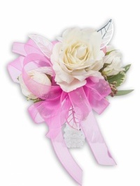 Corsage Crystal Pink Bracelet
