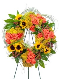 Heaven's Sunset Wreath