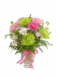 Hot Pink and Lime Bouquet