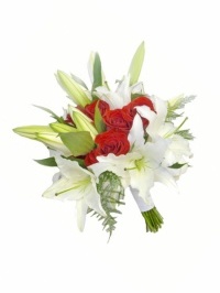 Lily Romance Hand Tie Bouquet