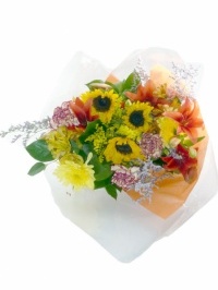Loose Wrap of Flowers