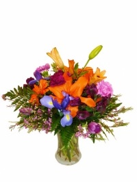 Molalla's Wild Iris Bouquet