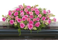 Peaceful Pink Casket Spray