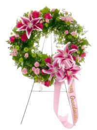 Pink Serenity Wreath