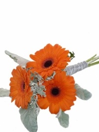 Rustic Gerbera Bridesmaids Bouquet