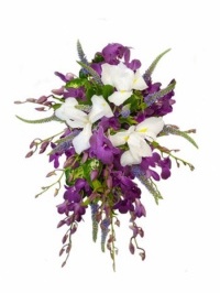 Simply Orchid Bridal Bouquet