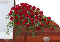 Simply Roses Supreme Casket Spray