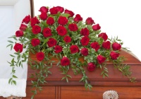 Simply Roses Deluxe Casket Spray