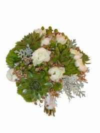 Succulent Bridal Bouquet