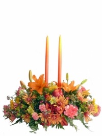 Warm Thoughts Table Centerpiece