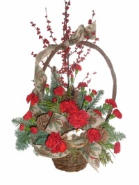 Woodland Basket Bouquet